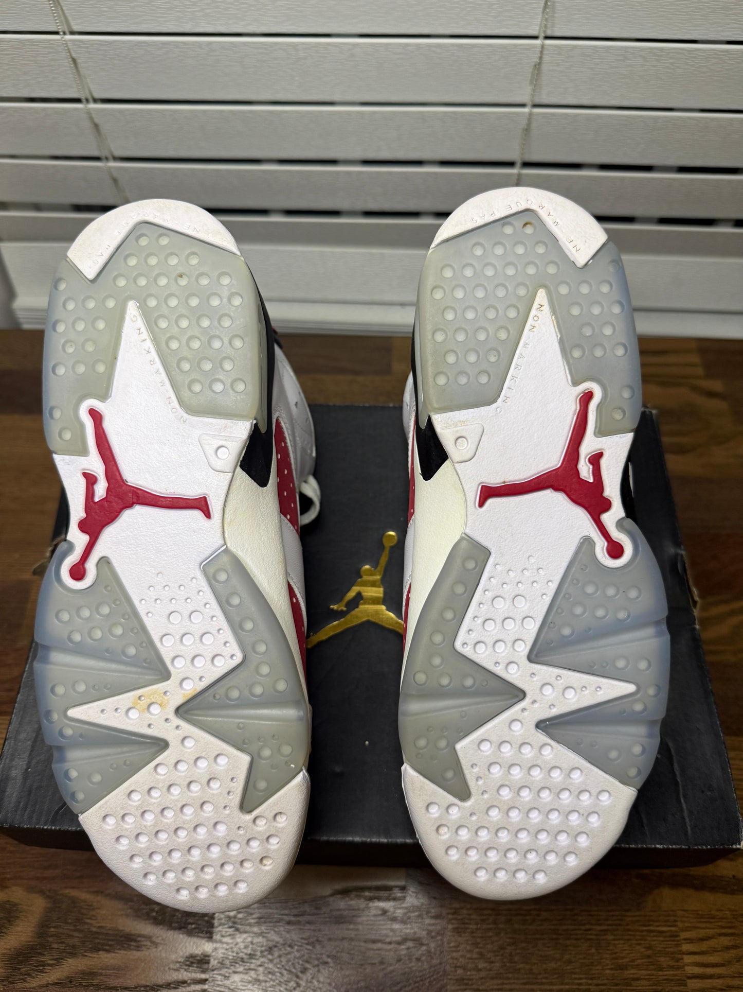 Used GS Jordan 6 Carmine