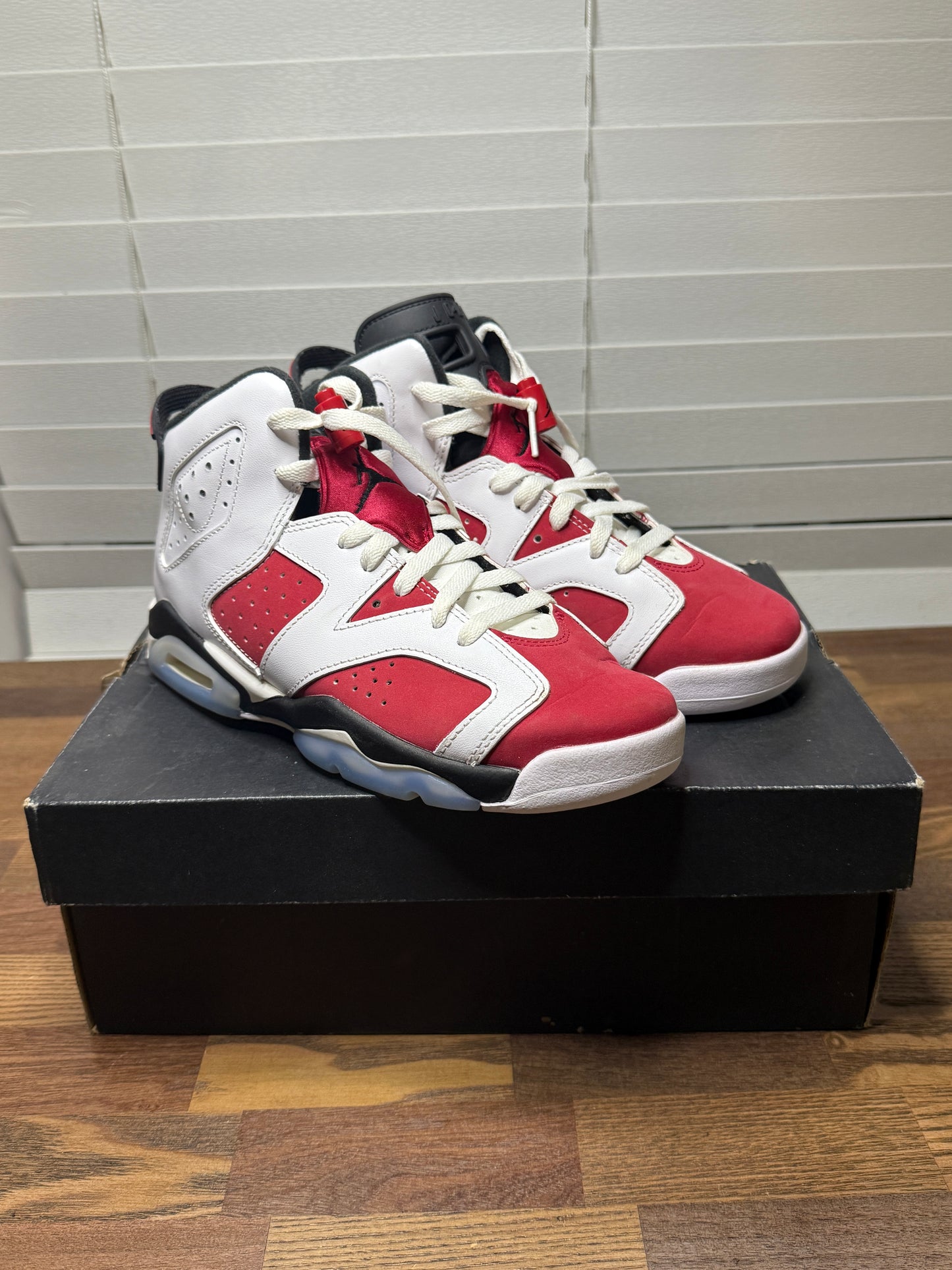 Used GS Jordan 6 Carmine