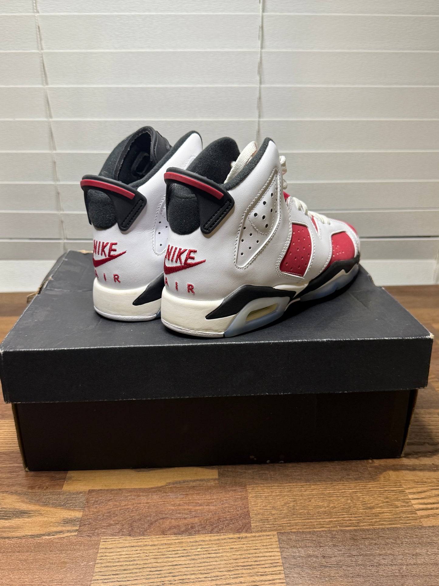 Used GS Jordan 6 Carmine