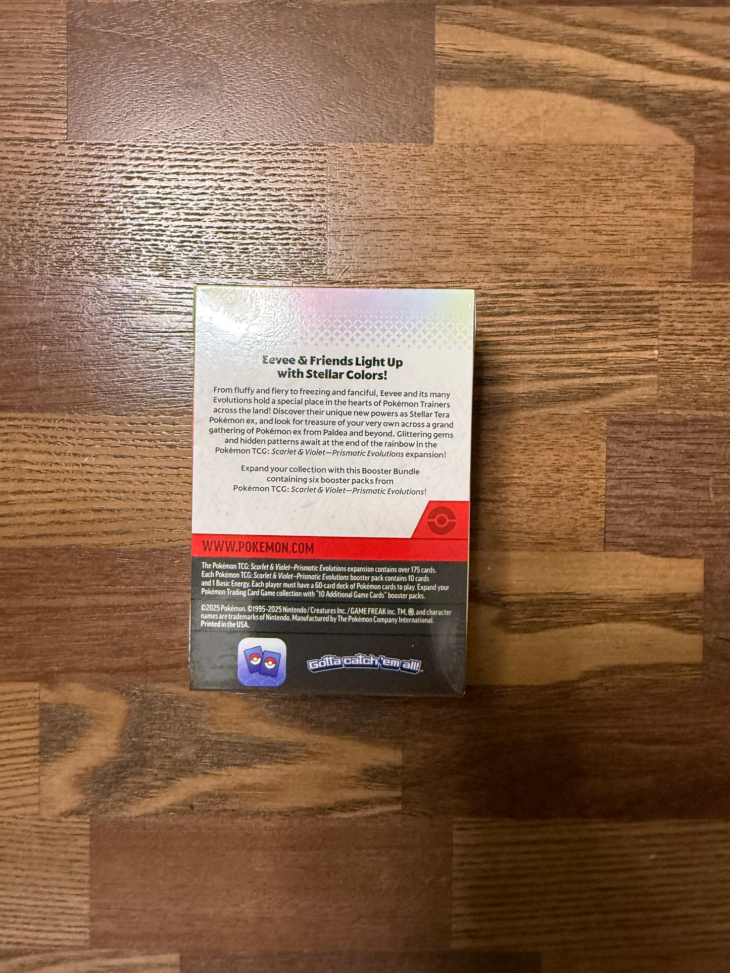 Pokemon Prismatic Evolutions Booster Bundle