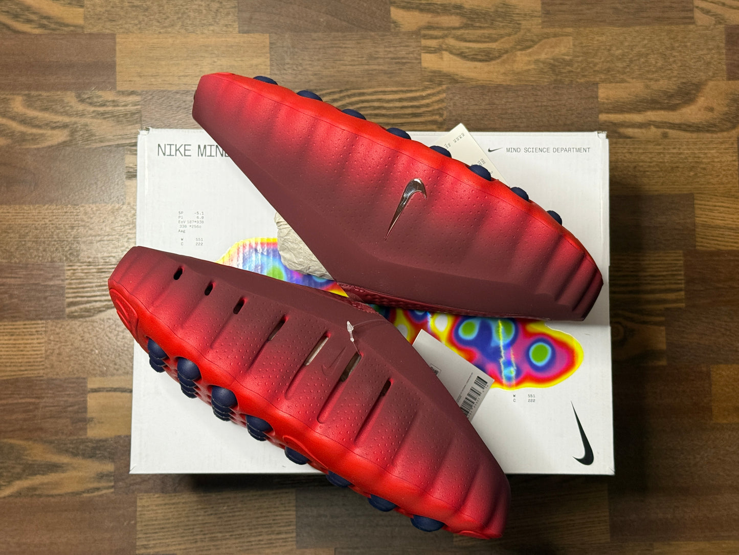 Nike Mind 001 'Pregame Mule' Red