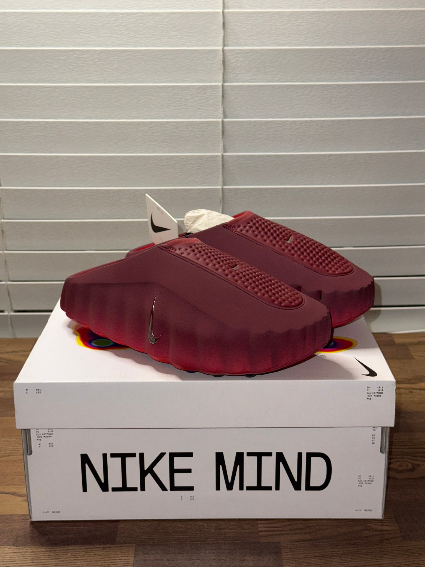 Nike Mind 001 'Pregame Mule' Red
