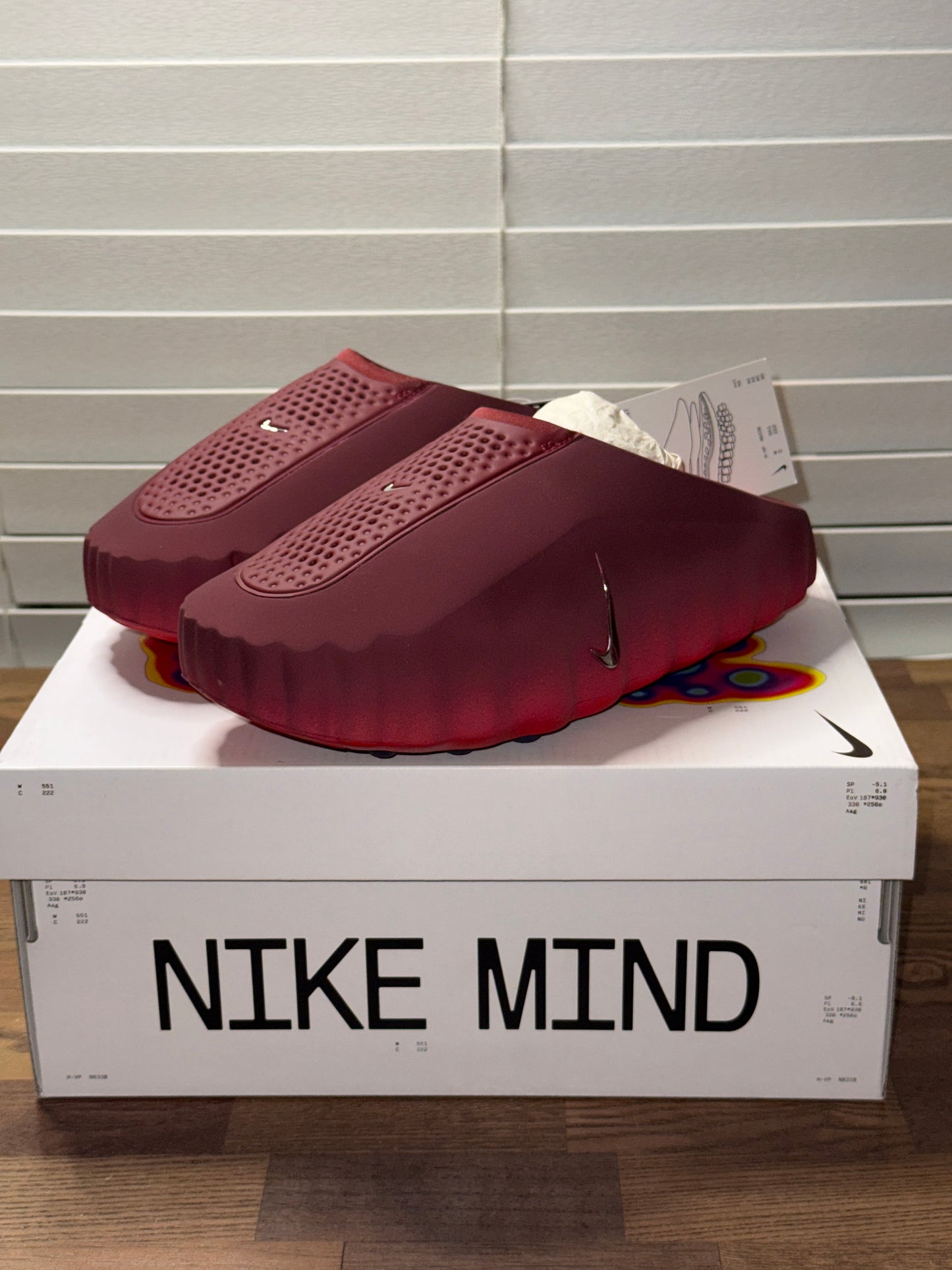 Nike Mind 001 'Pregame Mule' Red